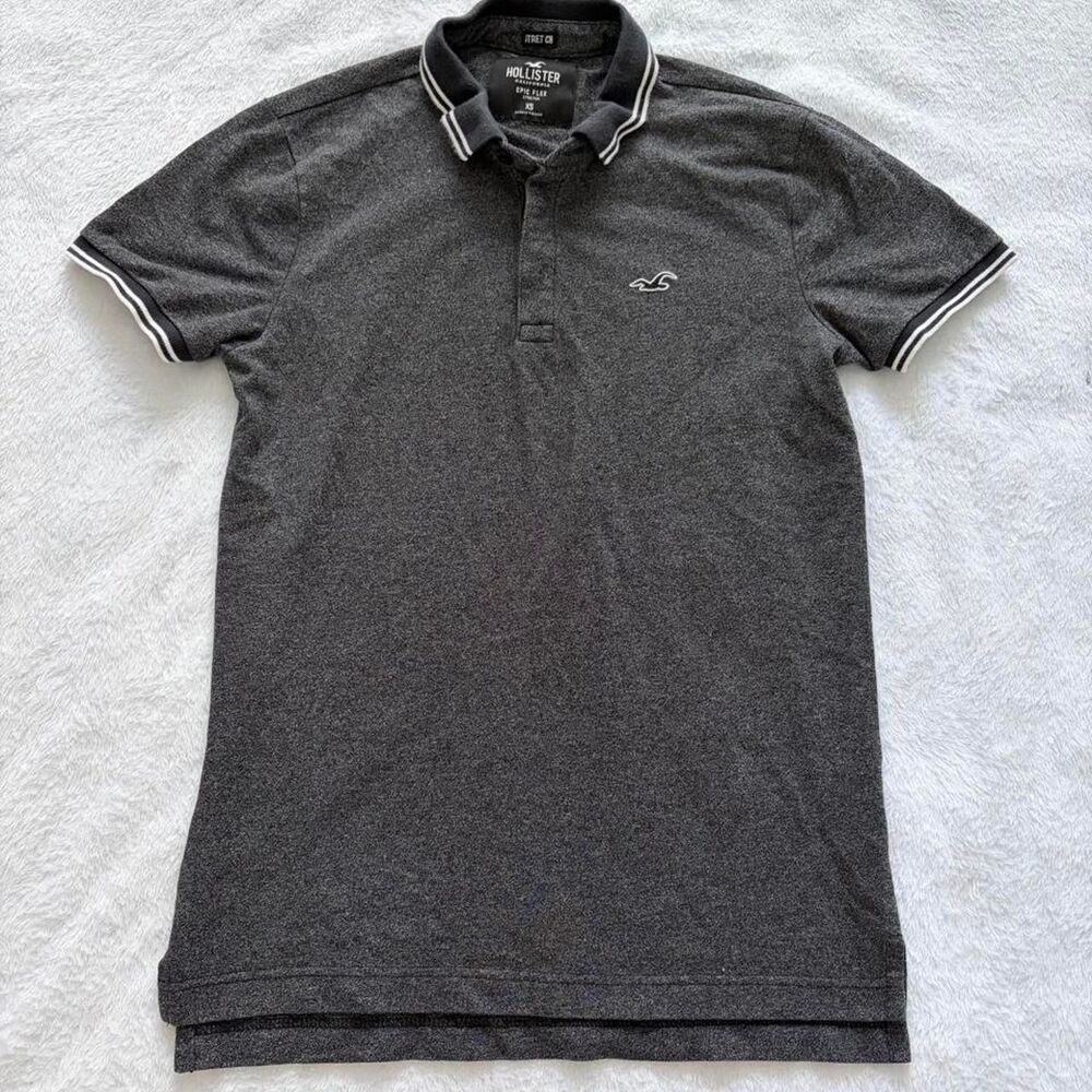 Hollister Y2K Vintage Polo Shirt Men's XS 2000s Preppy Collared Workwear Casual